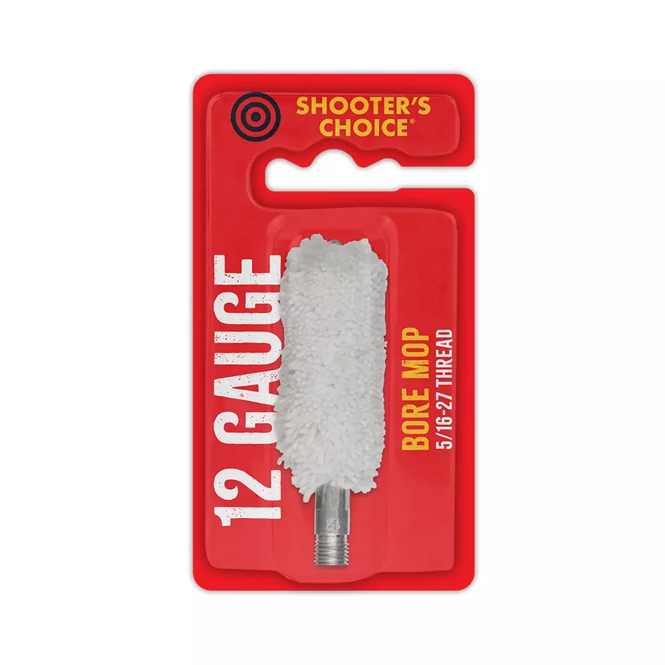 12-Gauge Shotgun Cleaning Mop - 3" Shooters Choice