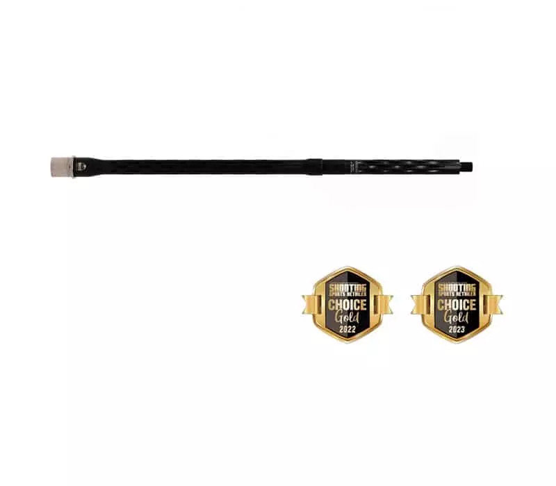 20” Faxon Firearms 22 ARC Gunner 1×7 Flame Fluted Nitride Barrel