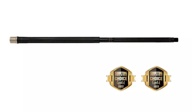 24” Faxon Firearms Match 6mm ARC Heavy Fluted 1×7.5 Nitrided Barrel