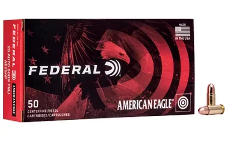 25ACP 50gr FMJ 50ct