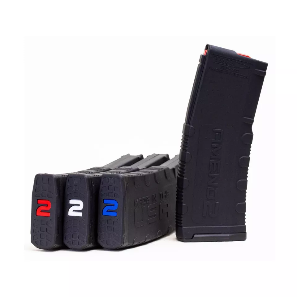 3-Pack of MAG AMEND2 AR15 5.56 30-Round Magazines RWB