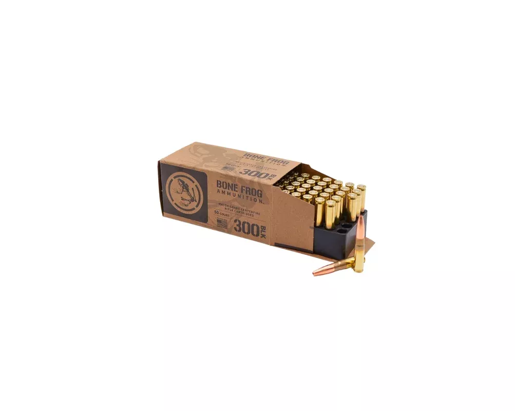 300 Blackout Subsonic 200GR Bone Frog Ammunition Dynamic Impact™ Solid Copper Hollow Point (DI-SCHP) (B300BLKSCSUB200)