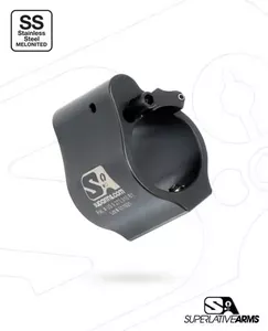 .750” Adjustable Gas Block | Black
