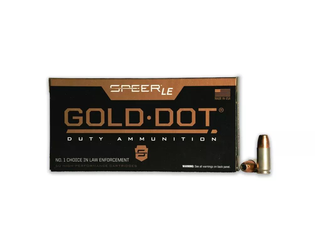 9MM 147GR Speer Gold Dot HP (53619)