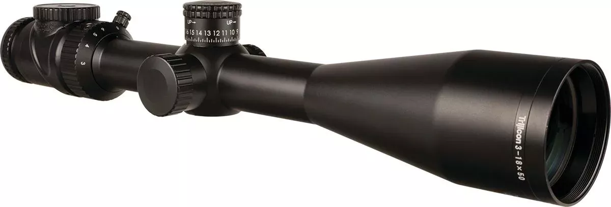 AccuPoint 3-18×50 Riflescope MOA Ranging Reticle with Green Dot 30mm Tube