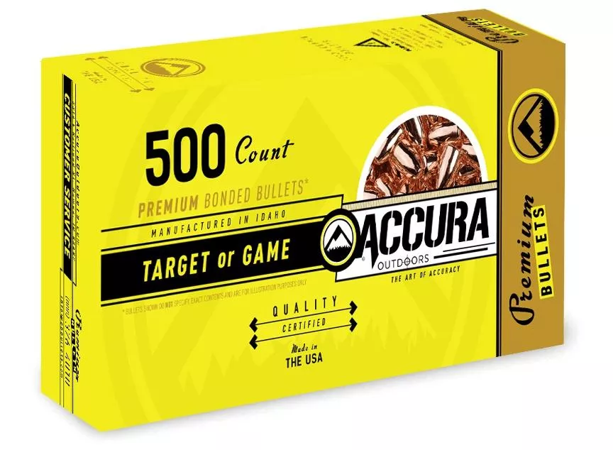 Accura Premium Powerbond Bullets .380 cal 100 gr FP 500/ct