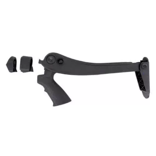 Advanced TechFALSElogy Intl. Adv. Tech. Stock Shotgun 12 Gauge PUMPS Top Folding Black Syn