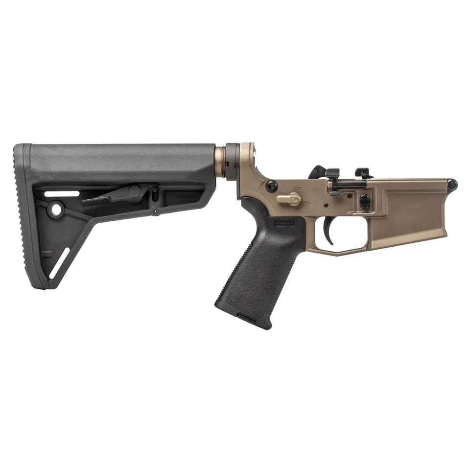 AERO M4E1 Pro Comp Lower Carbine - Brown