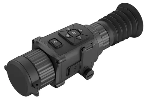 AGM Global Vision 3092455005TH31 Rattler TS35-384 Thermal Hand Held/Mountable Scope Matte Black 2x - 16x 35mm Red Crosshair Reticle Digital 1x/2x/4x/8x/PIP Zoom 384x288 Resolution