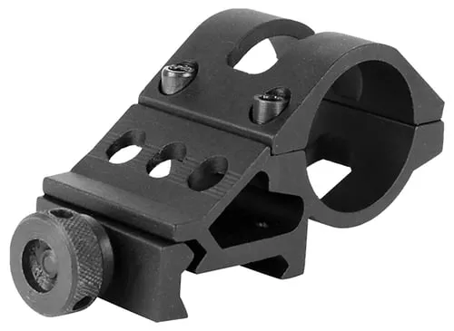 Aim Sports MT027 Tactical Ring Mount Offset For Rifle Picatinny/Weaver/Handguards 1" Tube Black Anodized Aluminum