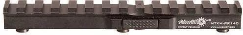 Aimshot 5 1/2" KeyMod Quick Release Picatinny Rail, Black