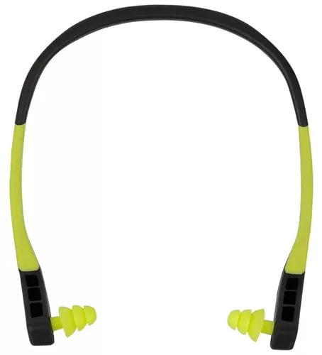 Allen ULTRX Wave Banded Passive Ear Plugs 22dB Grey Yellow