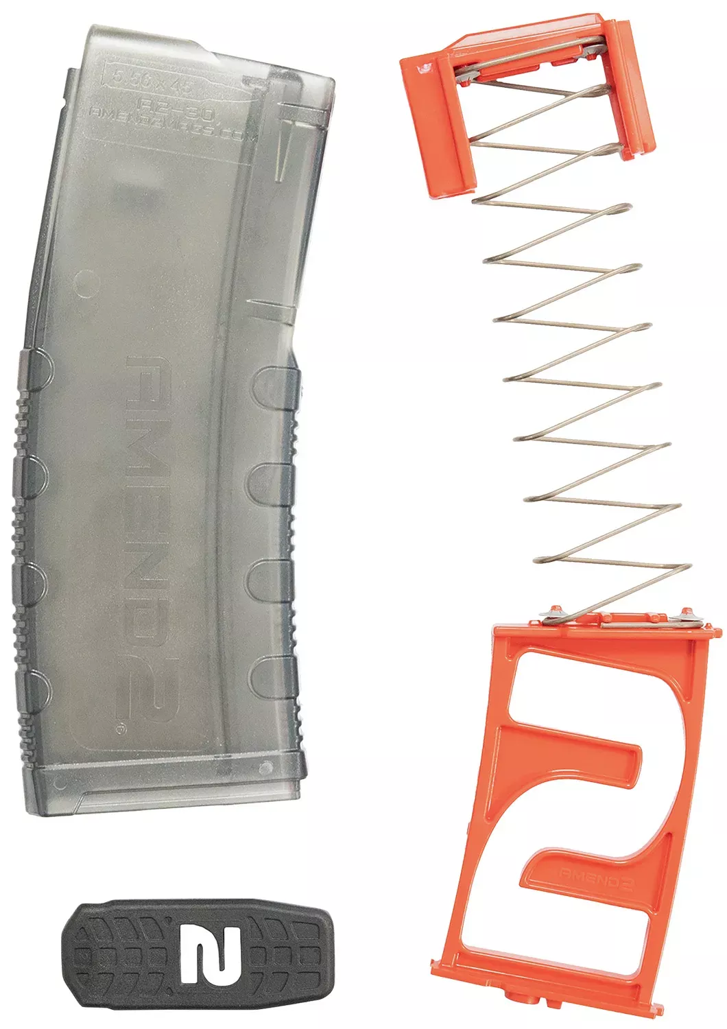 AMEND2 556MODCS1030 MOD-C 10RD Fits AR-15 Smoke Polymer