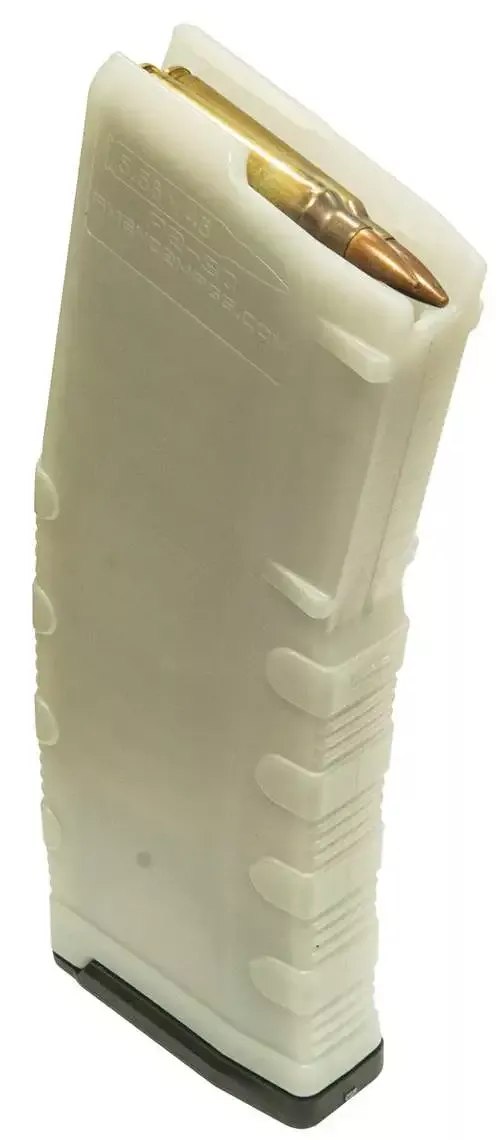 AMEND2 Mod-c 5.56 20RD AR15 With Red Follower Translucent Glow In The Dark Poly MAG ( 50 Per Case )