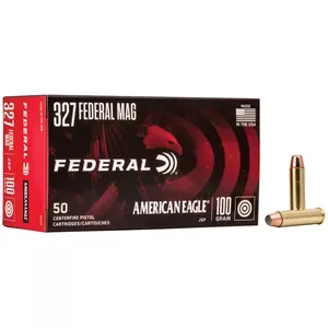 American Eagle 327 Federal Mag 100gr Soft Point 50 Per Box