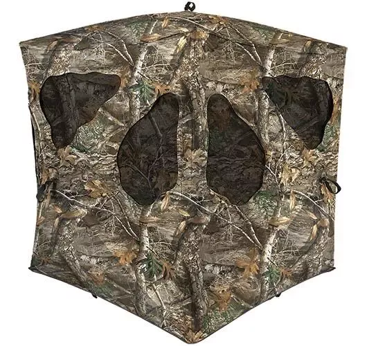 Ameristep Silent Brickhouse Blind – Mossy Oak Break-Up Country