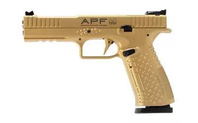 AMPF STRIKE ONE ERGL 9MM 5" 17RD GLD