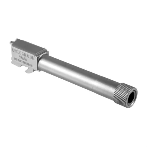 Apex Tactical 105061 Apex Grade Semi Drop-In 9mm Luger 4.25" Stainless Steel Finish & Material with Threading for S&W M&P, M&P M2.0
