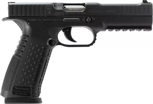 APF STRIKE ONE 9MM 5″ BBL – 3-DOT SIGHT 2 17RD MAGS BLACK