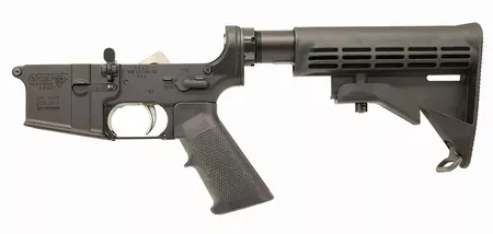 AR-15 Complete Lower, Black