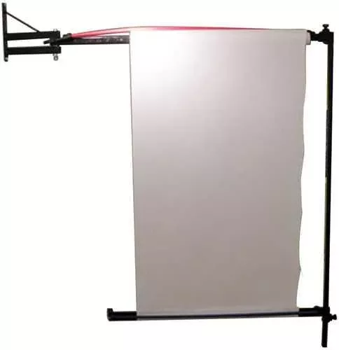 Archery Shooter Systems Paper Tuner Folding Wall Mount Model: FWPT