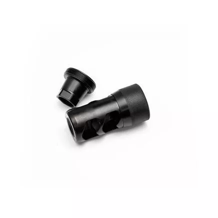 Area 419 Hellfire 2P-SELF Timing Muzzle Brake W/ Adapter 223/6mm 1/2-28