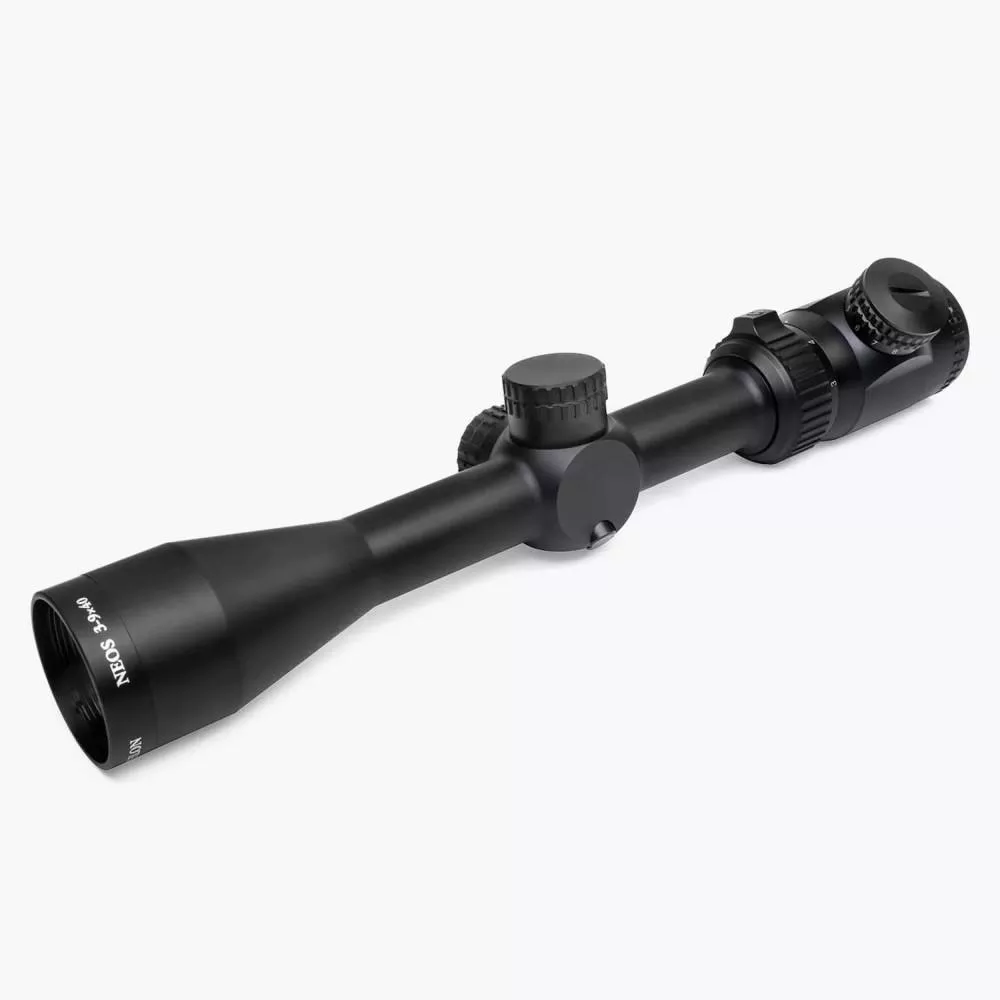 Athlon Neos Rifle Scope 3-9×40 1″ SFP BDC 500 IR MOA Illum Black