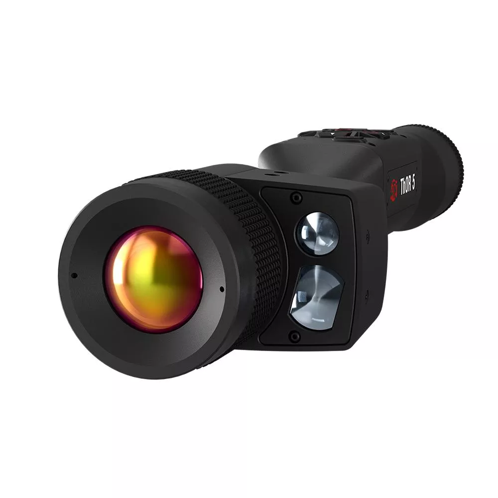 ATN Thor 5 LRF Thermal Rifle Scope 5-20x 320×240 12 Micron Black