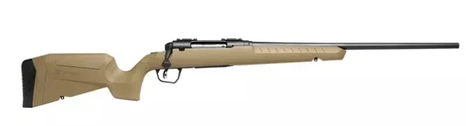 AXIS 2 Compact .243 Win 20″ Blk/FDE Syn 4-rd