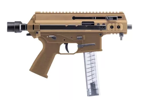 B&T APC9K 9MM 4.3" 30RD W/ADAPTR TAN