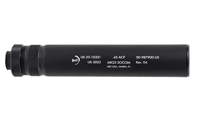B&T MK23 SOCOM SUPPRESSOR 45ACP BLK