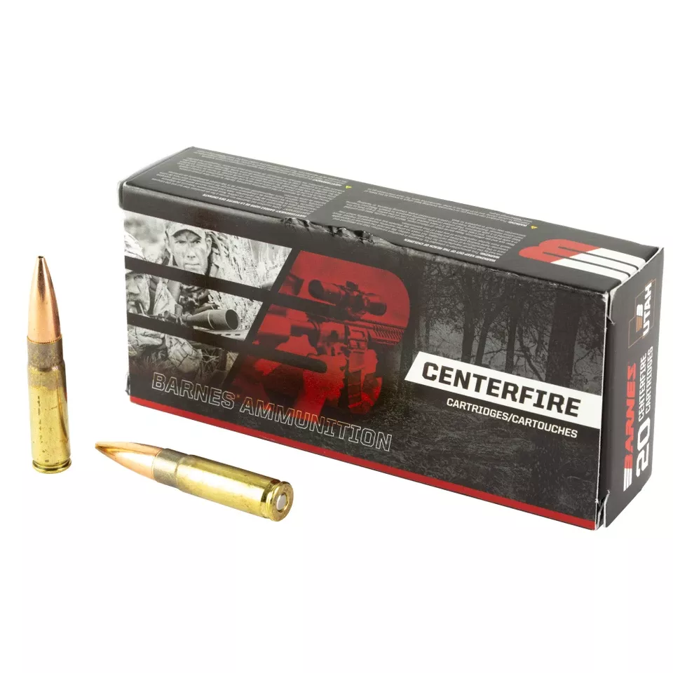 Barnes 300 Blackout 120 Grain JHP Flat Base Ammunition - 20 Rounds per Box, 200 Rounds per Case