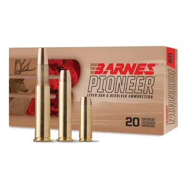 Barnes Bullets Pioneer 45 Colt Ammo 250 Grain Box of 20