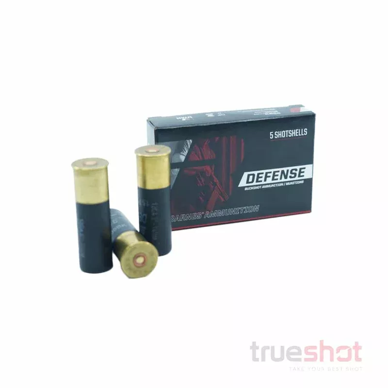 Barnes – Defense – 12 Gauge – #00 Buck Shot – 2.75″ – 1 oz. – 1325 FPS