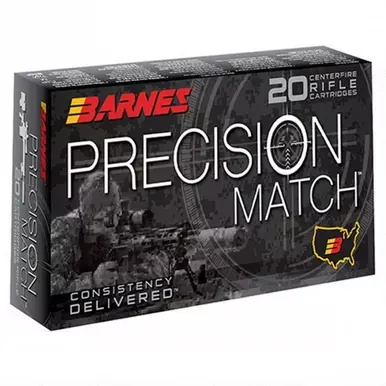 Barnes Precision Match 6.5 Creedmoor, 140 Gr, OTM BT, 20 Rds