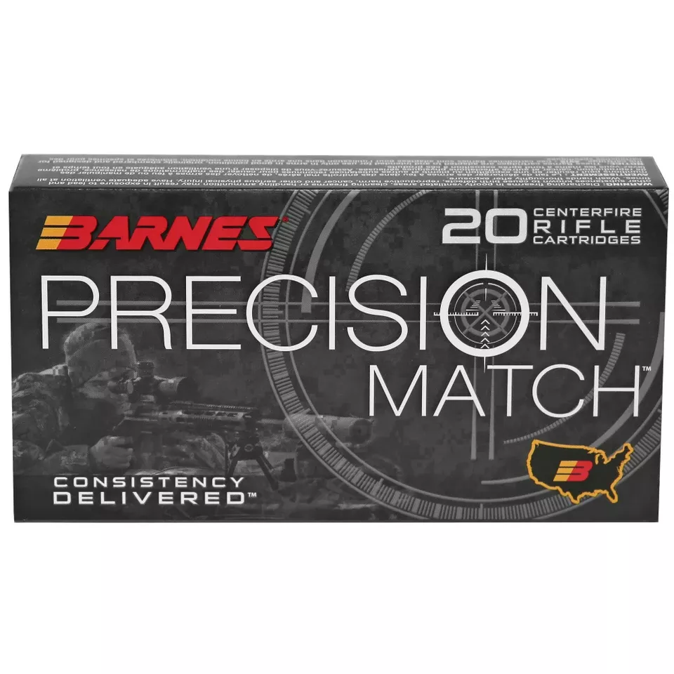 Barnes Precision Match 6.5 PRC 145 Grain Match Burner Open Tip Match