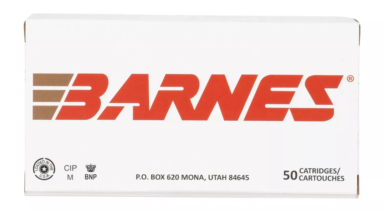 Barnes Suppressor Optimized 9mm 147 Grain Hollow point, 50-Round Box