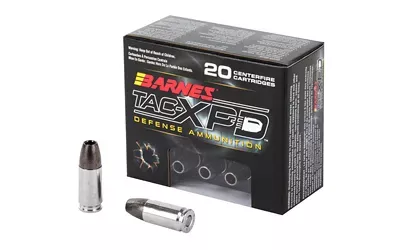 Barnes Tac-xpd 9mm 115 Grain Hp 20/200