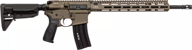 BCM RECCE-16 MCMR AR-15 5.56MM – 16″ M-LOK FLATE DARK EARTH