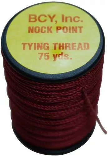 BCY FALSEck Tying Thread Red 75 yd. spool