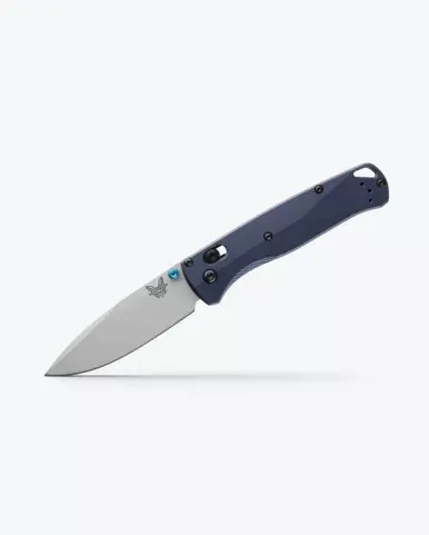 Benchmade Bugout, Crater Blue, 3.24″ Folding Drop-Point
