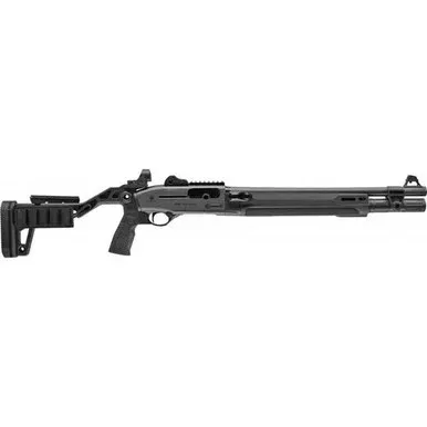 Beretta 1301 Tactical 12 Gauge Shotgun 18.5″ Barrel Black Synthetic Stock (Side Folding Stock)