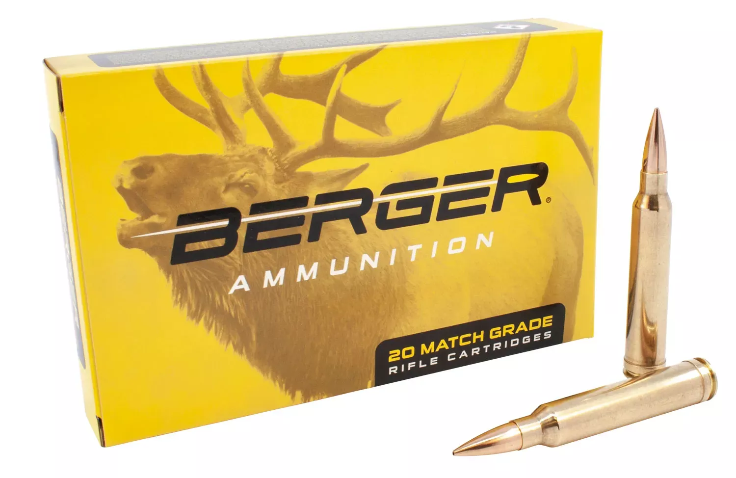 Berger Bullets .300 Winchester Magnum 168 Grain, 20-Round Box