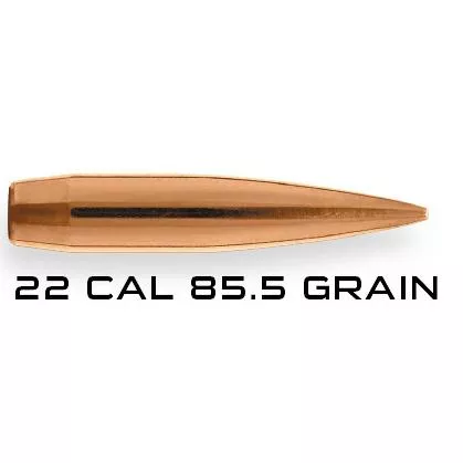 Berger Long Range Hybrid Target Rifle Bullets .22 cal .224″ 85.5 gr LRHT 1000/ct
