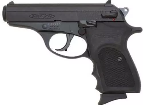 Bersa Firestorm Semi-Automatiic Pistol .380 ACP 3.5" Barrel (1)-7Rd Magazine Fixed Sights Rubber Grips Matte Black Finish