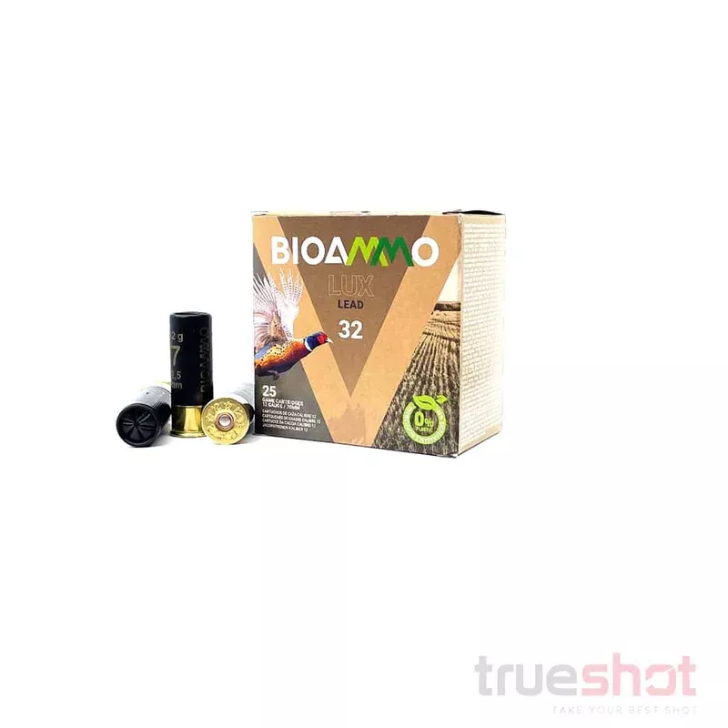 Bio Ammo – Lux Lead – 12 Gauge – #7 Shot – 2.75″ – 11/8 oz. – 1312 FPS