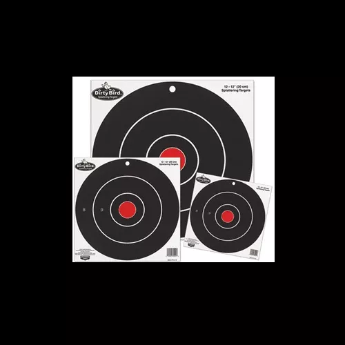 Birchwood Casey Dirty Bird 8"Bulls's Eye Split 200 Shot Pack 35871