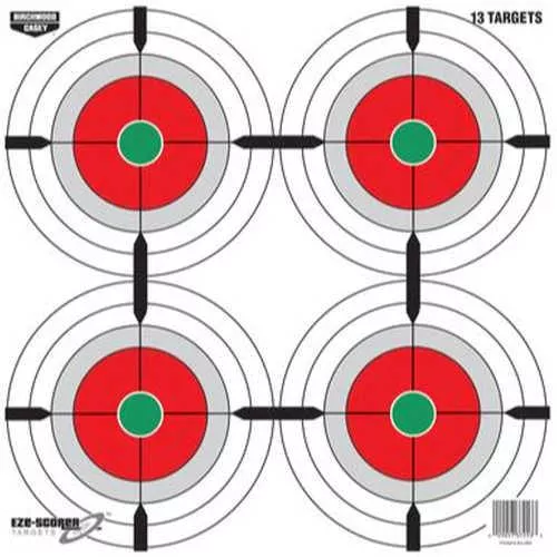 Birchwood Casey Eze-Scorer Training Target 12" Multiple Bull's-Eye, Pack Of 13 Md: 37253
