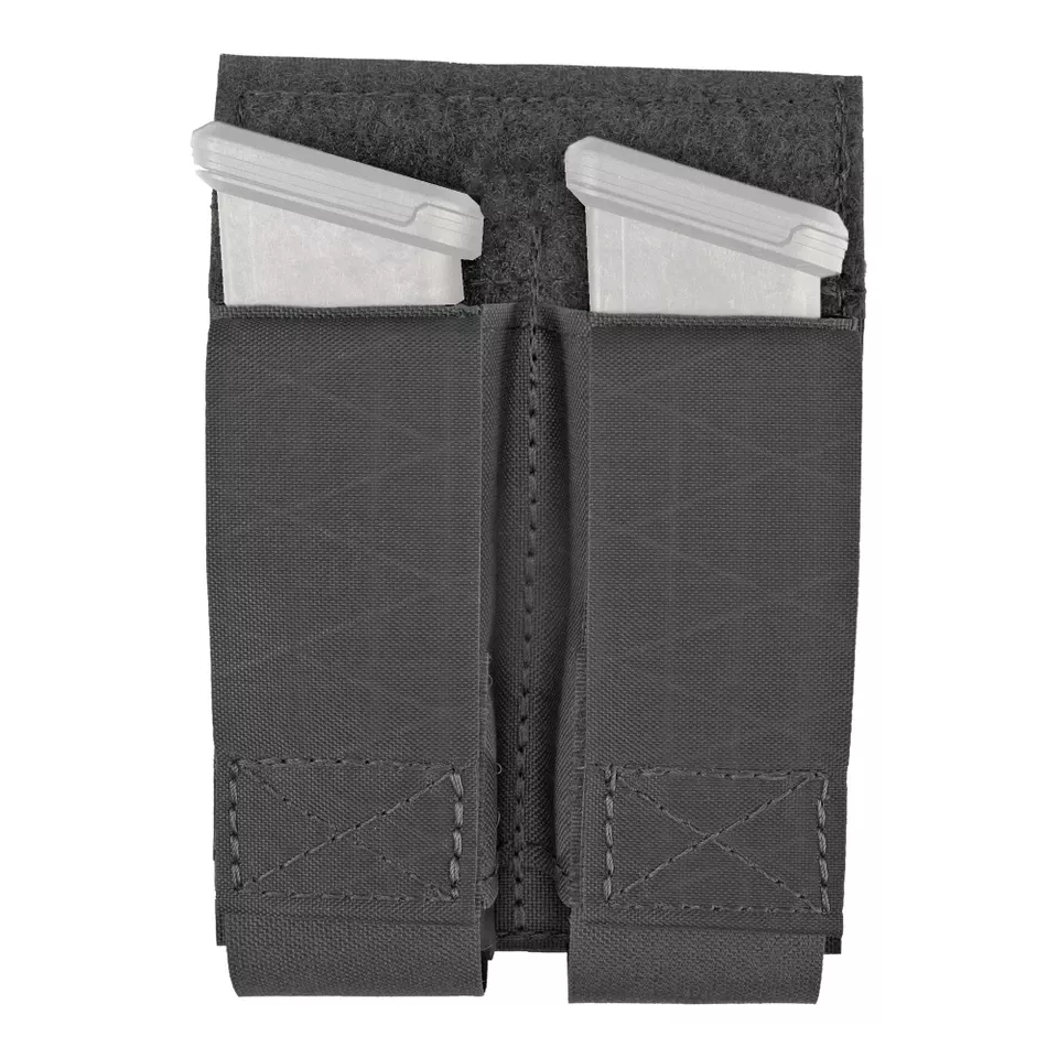 Black Double Pistol Magazine Pouch by GGG