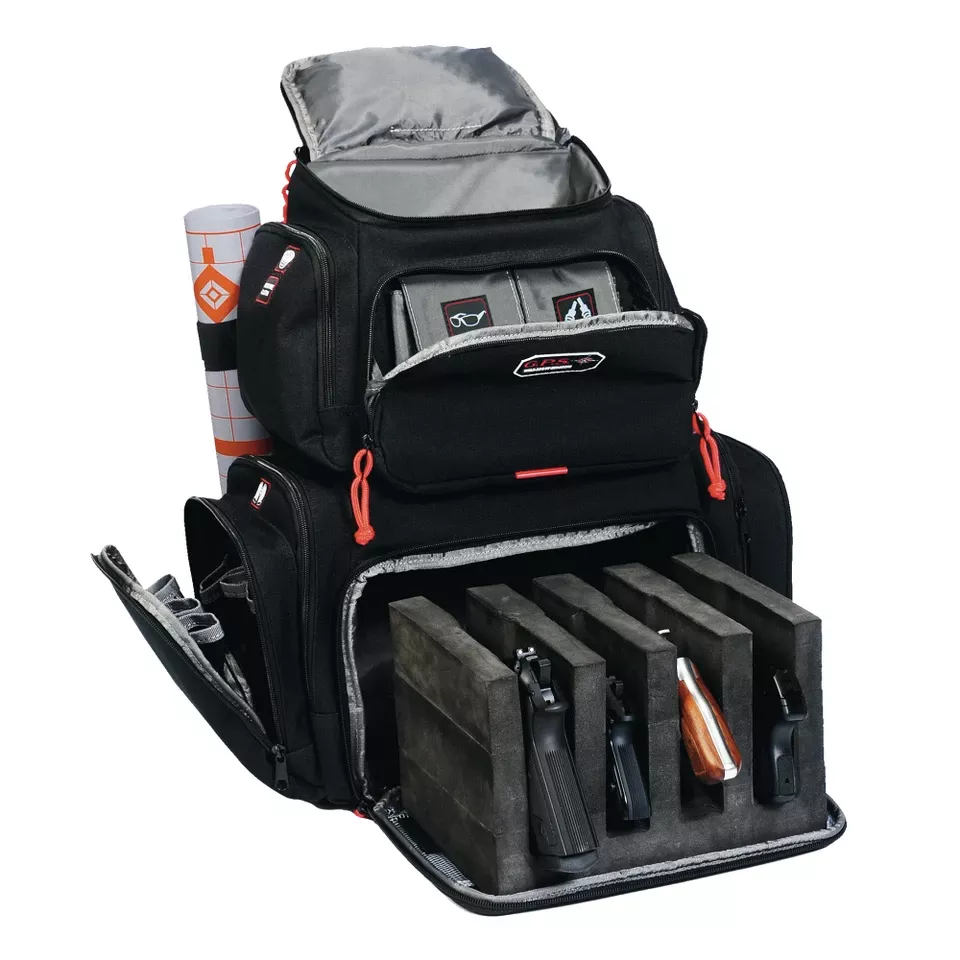 Black GPS Handgunner Backpack